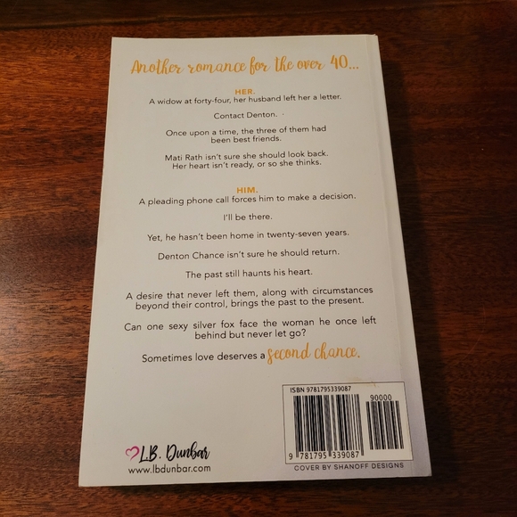 Second Chance: another romance for the over 40 by L.B. Dunbar *SIGNED* - Picture 2 of 4